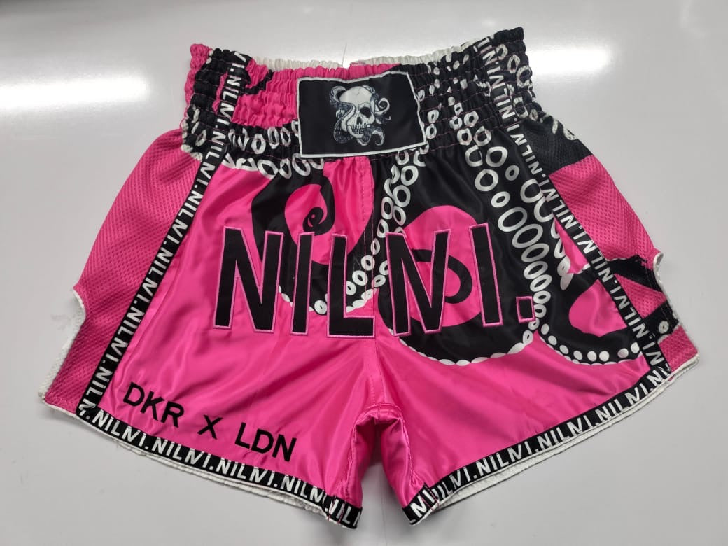 Hot pink combat shorts [IN STOCK]