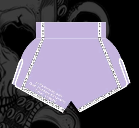 Lilac combat shorts [Pre order only]